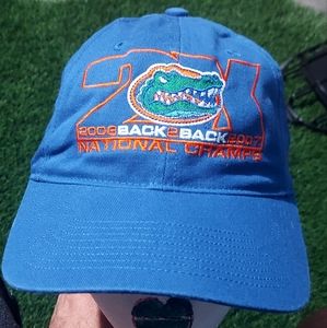 Nike Vintage Florida Gators Embroided 2006-2007 National Champs Adjustable Cap